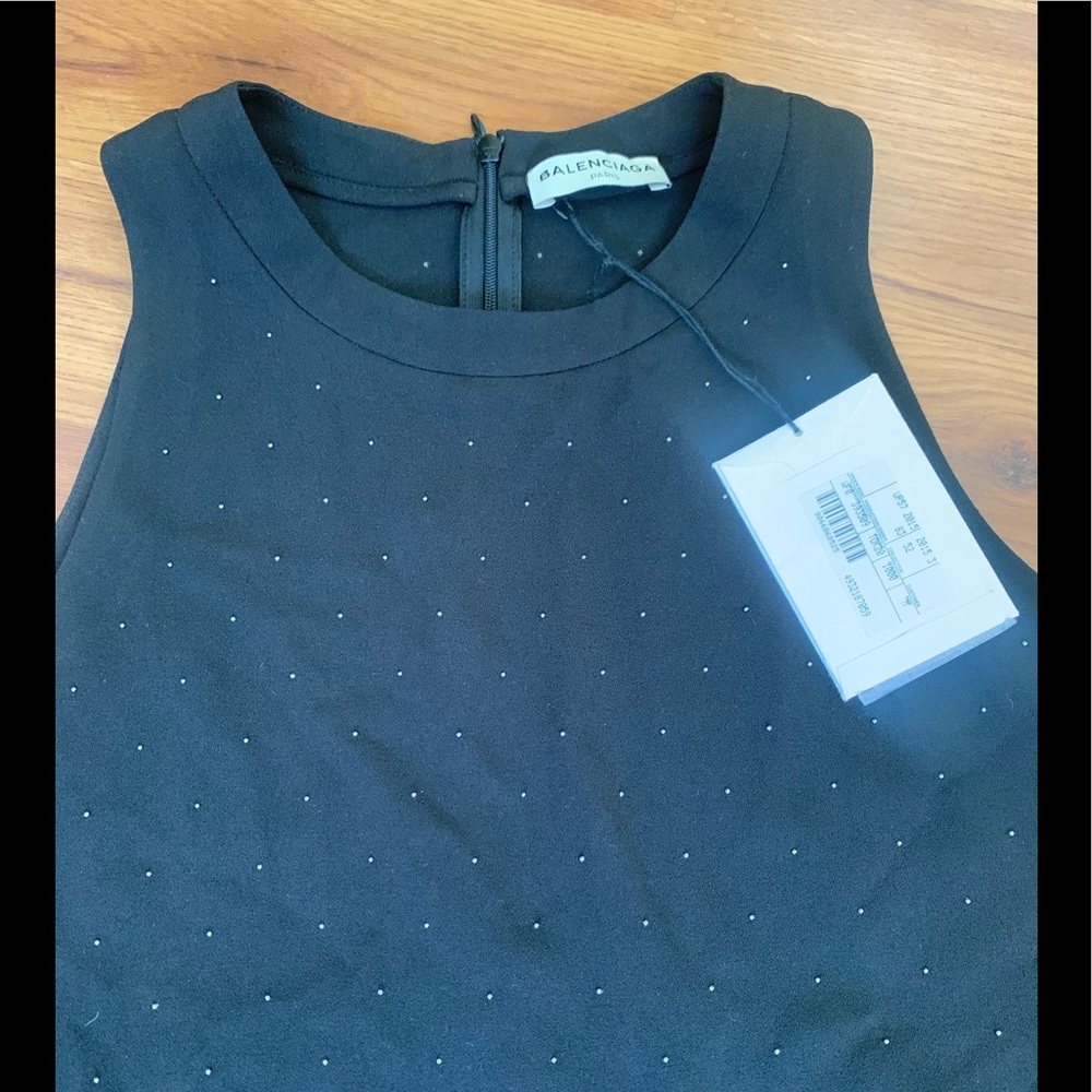 BALENCIAGA PEARL STUDDED DRESS/TUNIC